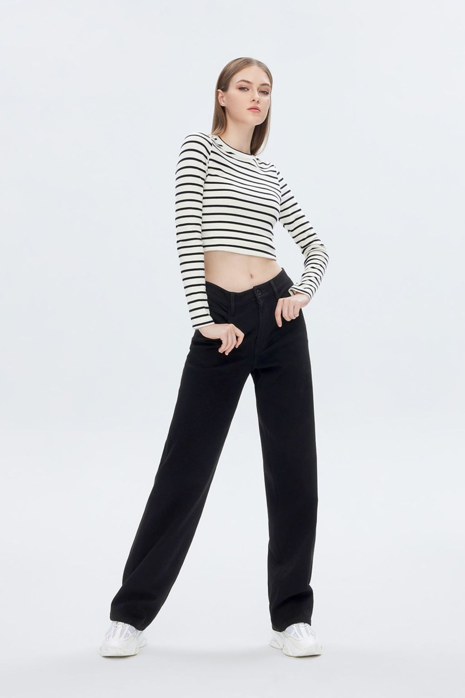 MISS SIXTY Straight | Straight Stretchy Jeans Black