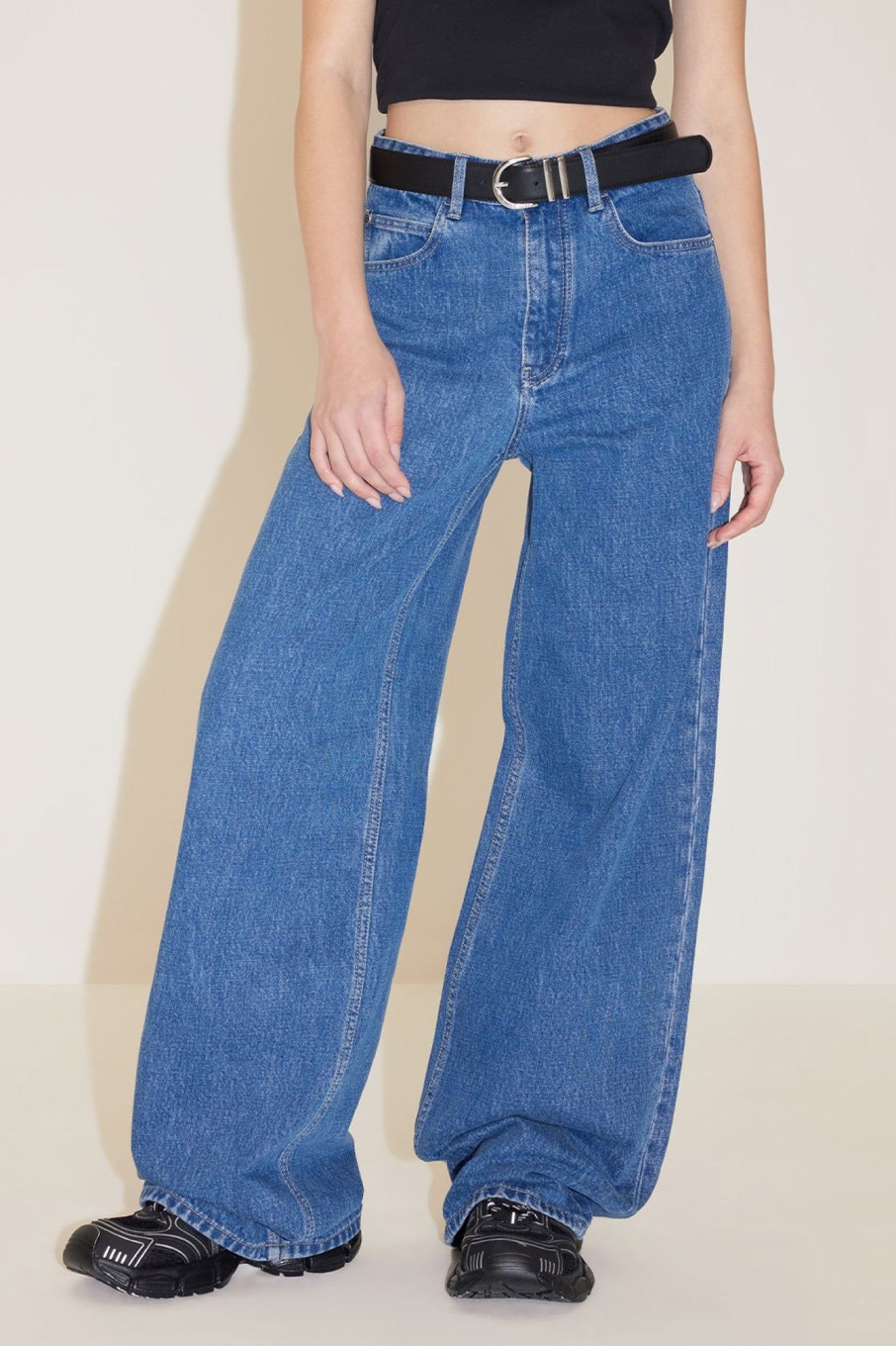 MISS SIXTY Straight | Vintage Blue High Waist Straight Jeans Middle Blue