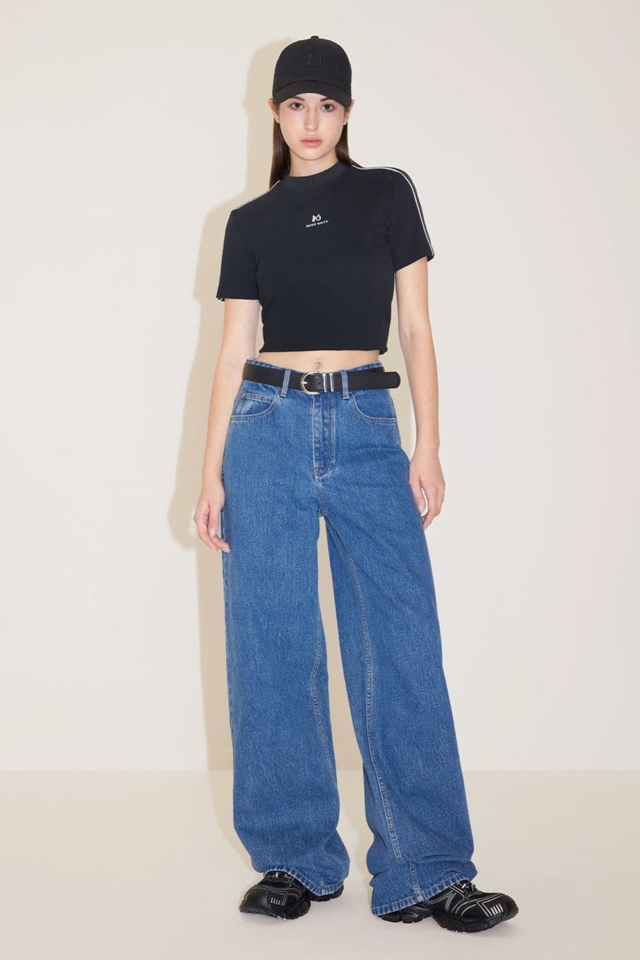 MISS SIXTY Straight | Vintage Blue High Waist Straight Jeans Middle Blue