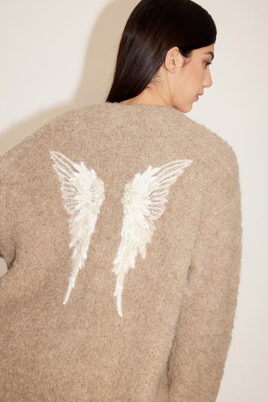 MISS SIXTY Fall-Winter | Angel Collection Embroidered V-Neck Woolen Jacket