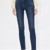 MISS SIXTY High Waist | Four Buttons Super High-Rise Fleece Skinny Jeans Blue