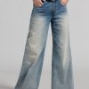 MISS SIXTY Straight | Vintage White Straight Jeans Light Blue