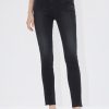 MISS SIXTY Push Up | Black Asymmetrical Waist Skinny Fit Jeans Black Fog