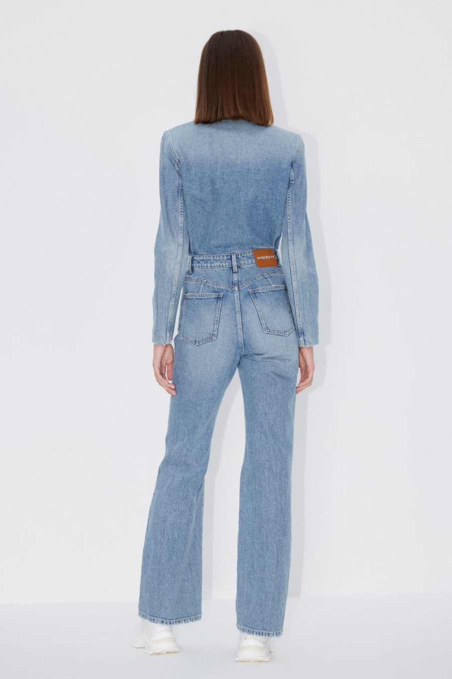 MISS SIXTY Pants & Jumpsuits | Vintage Denim Jumpsuit Light Blue