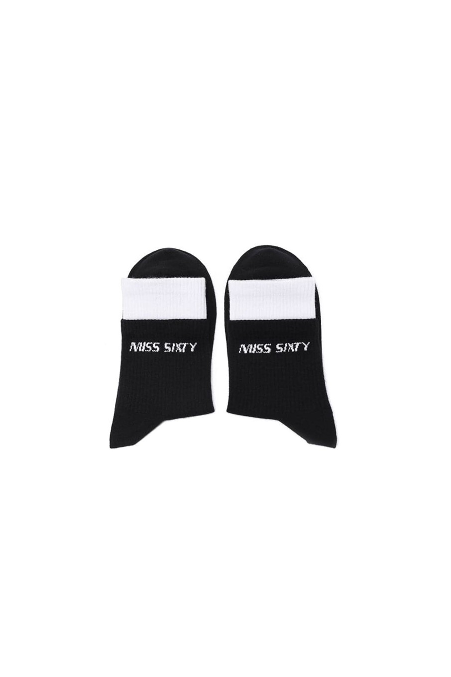 MISS SIXTY Accessories | Sports Cotton Elastic Lightsocks Black