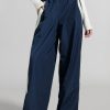 MISS SIXTY Pants & Jumpsuits | Low Waist Wide-Leg Sporty Trousers Dark Blue