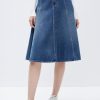 MISS SIXTY Skirts | Cotton High Waist Denim Skirt Middle Blue