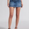 MISS SIXTY Shorts | Stylish Patchwork Denim Shorts Dark Blue