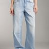 MISS SIXTY Straight | Vintage Crystals Chain Straight Fit Jeans Light Blue