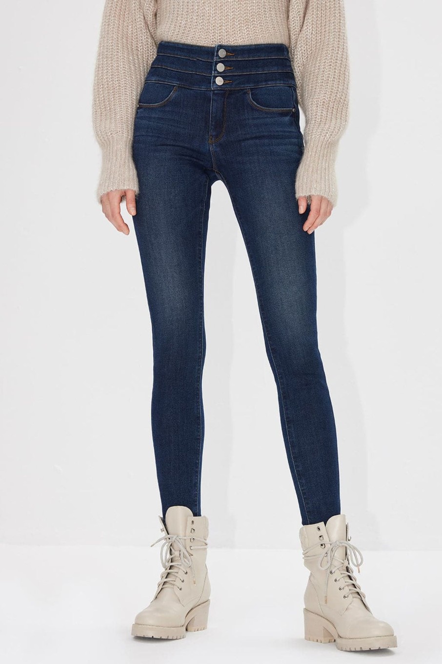 MISS SIXTY High Waist | High Waist Skinny Warm Jeans Blue