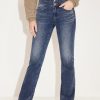 MISS SIXTY Flare | Vintage Blue Cashmere Blend Stretch High Waist Bootcut Jeans Middle Blue