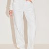 MISS SIXTY Straight | Straight Fit Cropped Jeans In White