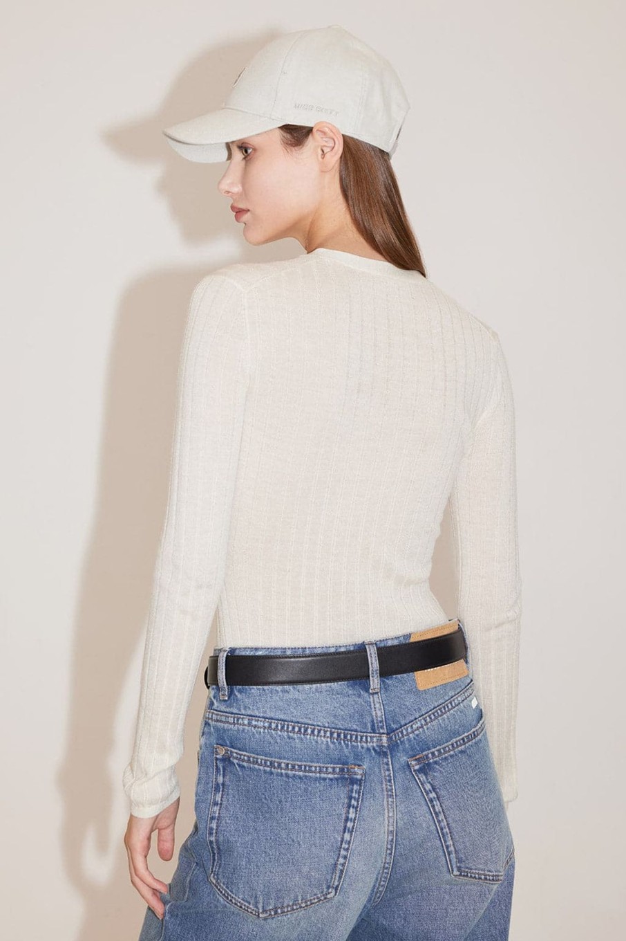 MISS SIXTY Sweaters | V-Neck Embroidered Slim Woolen Jacket