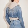 MISS SIXTY Fall-Winter | Angel Collection Vintage Cropped Denim Jacket Middle Blue