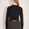 MISS SIXTY Sweaters | Crew Neck Stretch Cashmere Blend Sweater Black