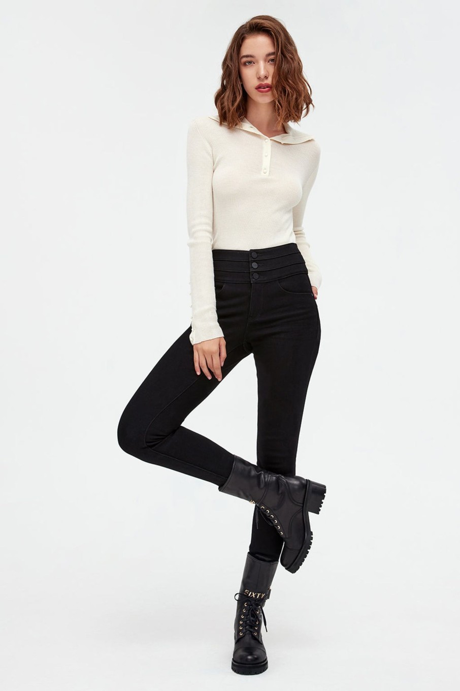 MISS SIXTY High Waist | High Waist Denim Jeans Black