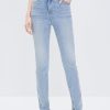 MISS SIXTY Push Up | Slant Placket Jeans With Silk Middle Blue