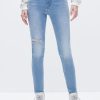 MISS SIXTY Push Up | Stylish Slim Fit Ripped Jeans Light Blue