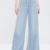 MISS SIXTY Wide Leg | Baggy Draped Wide-Leg Jeans With Tencel Light Blue