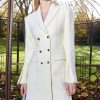 MISS SIXTY Dresses | Stylish Woolen Suit Dress White