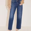 MISS SIXTY Straight | High Waist Navy Blue Straight Fit Jeans Dark Blue