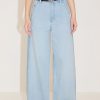 MISS SIXTY Wide Leg | Relaxed Colour Block Wide-Leg Jeans Light Blue