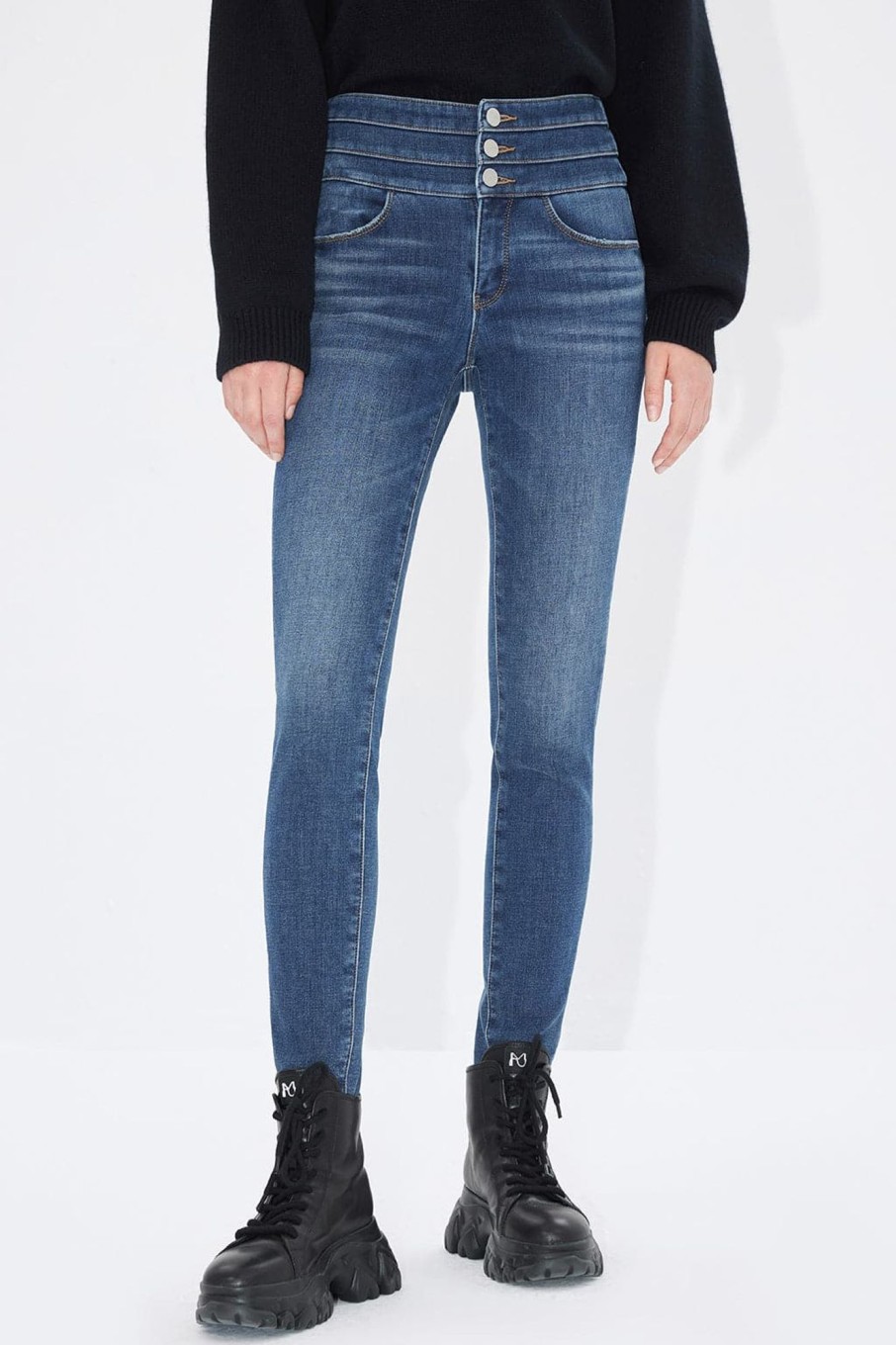 MISS SIXTY High Waist | High Waist Denim Jeans Deep Blue