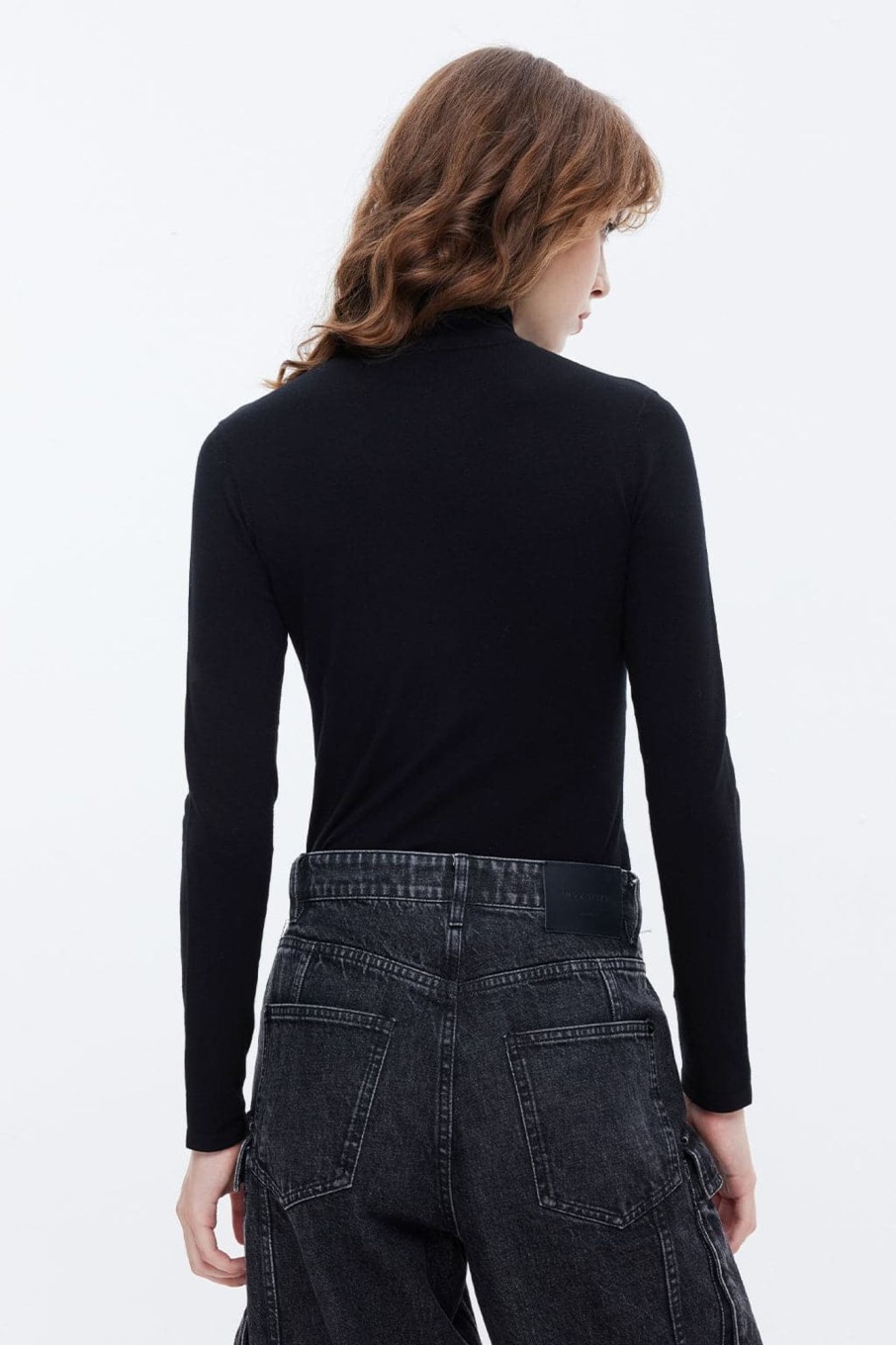 MISS SIXTY Sweaters | Turtleneck Slim Fit Knit Top