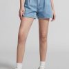 MISS SIXTY Shorts | Denim Shorts With Tencel Light Blue