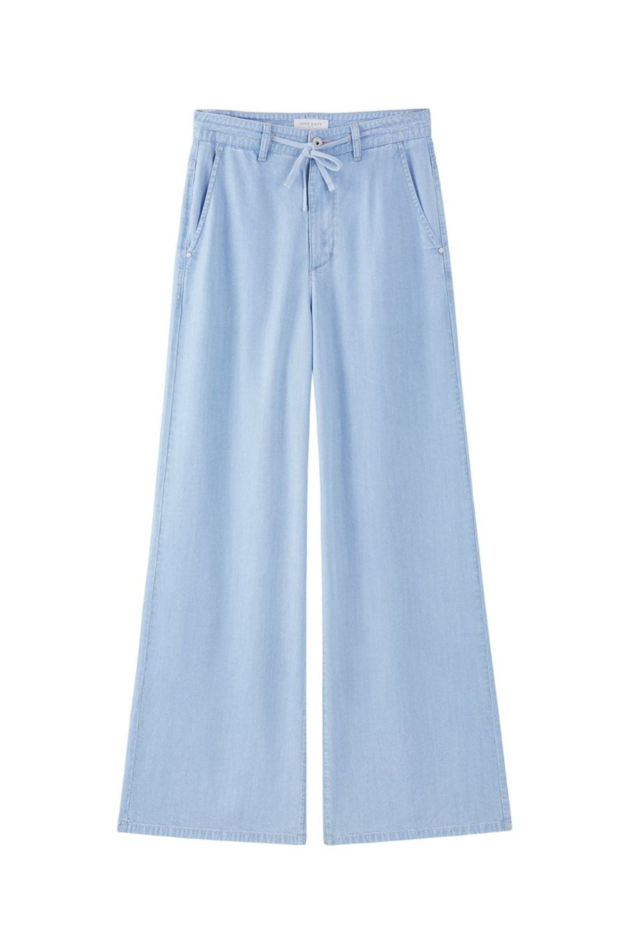 MISS SIXTY Jeans | Elastic Waisted Draped Tencel Jeans Light Blue