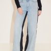 MISS SIXTY Wide Leg | Wide Leg Jeans With Patchwork Middle Blue