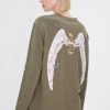 MISS SIXTY Tops | Angel Collection Mid-Length Loose T-Shirt