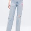 MISS SIXTY Spring-Summer | Miss Sixty X Andre Saraiva Capsule Collection Ripped Jeans Light Blue