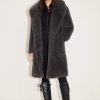 MISS SIXTY Jackets & Outerwears | Warm Fur Jacket With Suit Collar (Eco-Friendly)