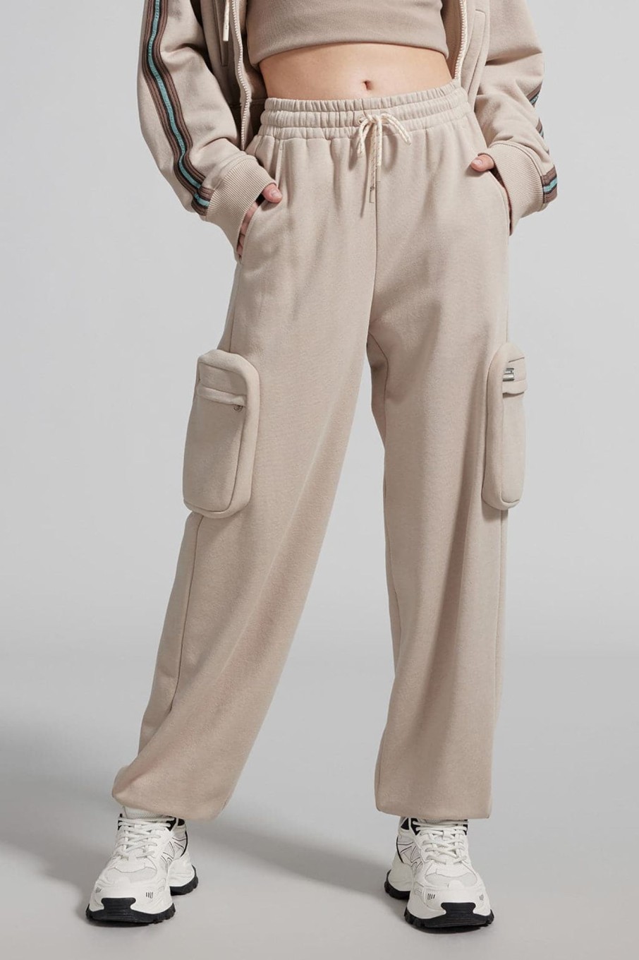 MISS SIXTY Pants & Jumpsuits | Elastic High-Waist Sporty Leggings Khaki