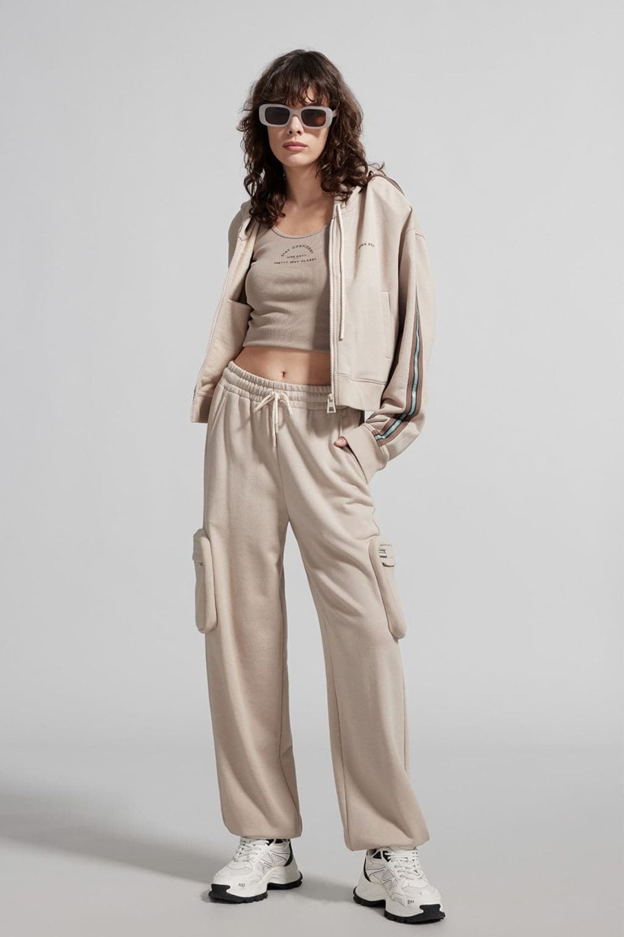 MISS SIXTY Pants & Jumpsuits | Elastic High-Waist Sporty Leggings Khaki