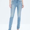 MISS SIXTY High Waist | High Rise Ripped Lift Skinny Jeans Middle Blue