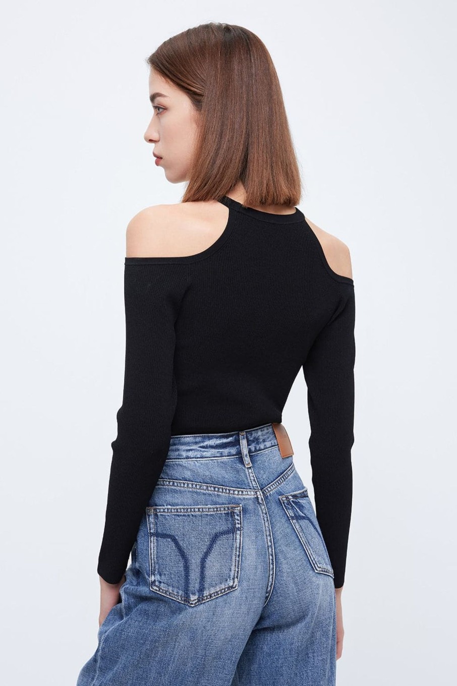 MISS SIXTY Sweaters | Round Neck Strapless Shirt