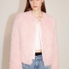 MISS SIXTY Jackets & Outerwears | Pink Loose-Fit Denim Jacket With Vest Baby Pink