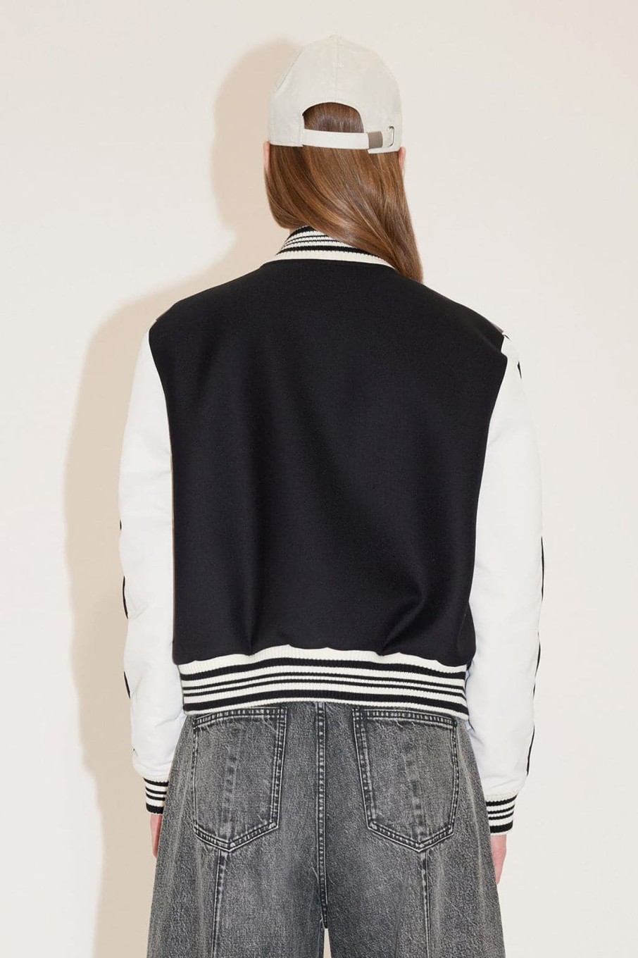 MISS SIXTY Jackets & Outerwears | Classic Sporty Bomber Jacket Black