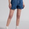 MISS SIXTY Shorts | Denim Shorts With Tencel Dark Blue