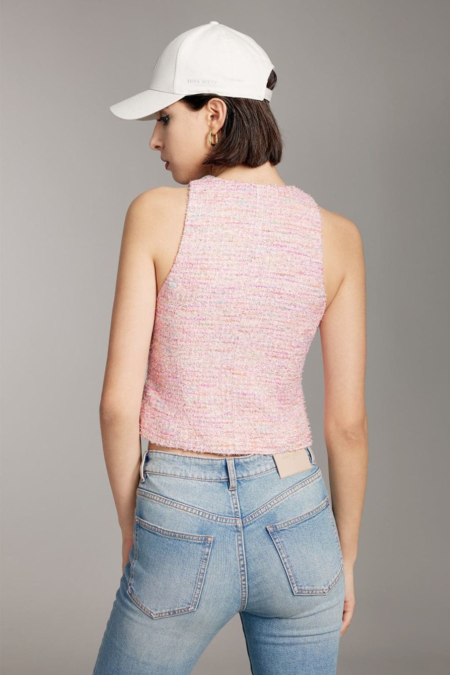 MISS SIXTY Tops | Elegance Vest Pink