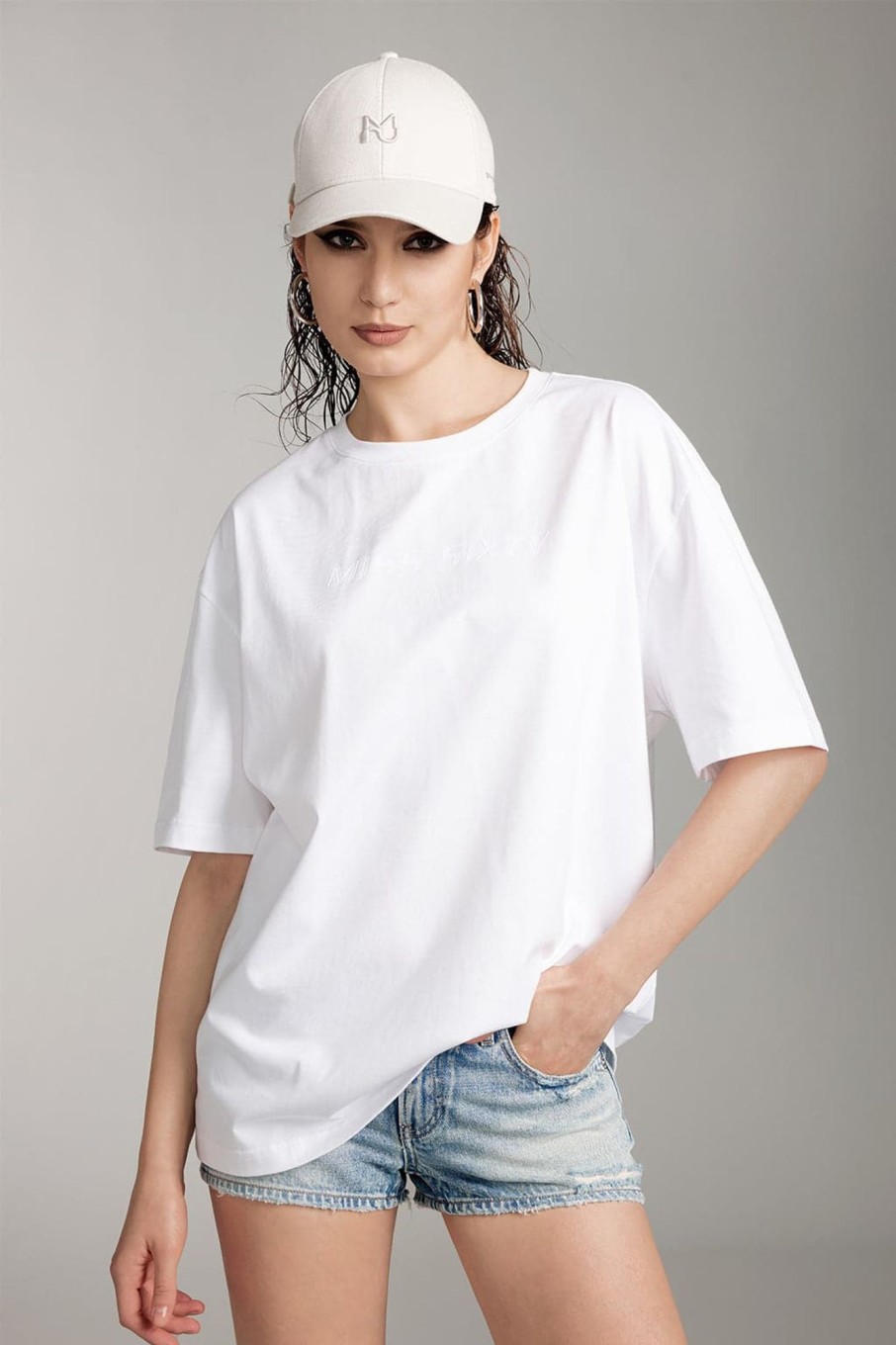 MISS SIXTY Tops | Crew Neck Loose Fit T-Shirt