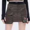 MISS SIXTY Skirts | Nft Capsule Cargo Style Short Skirt Army Green