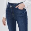 MISS SIXTY Push Up | Asymmetrical Waist Super Skinny Jeans Middle Blue