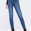 MISS SIXTY High Waist | Four Buttons Super High Waist Slim Jeans Deep Blue