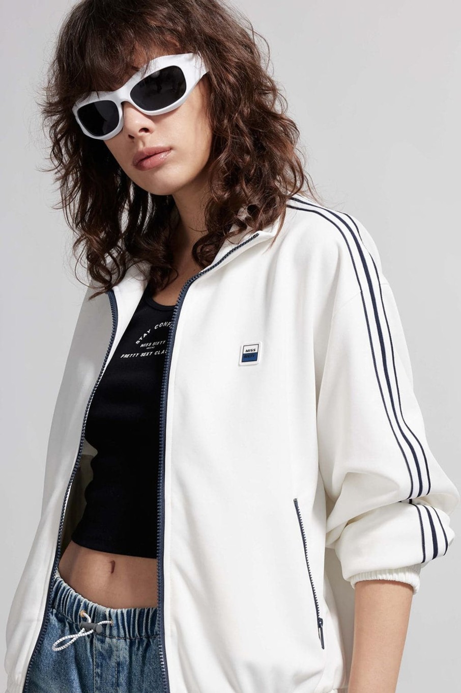 MISS SIXTY Jackets & Outerwears | American Style Sporty Jacket