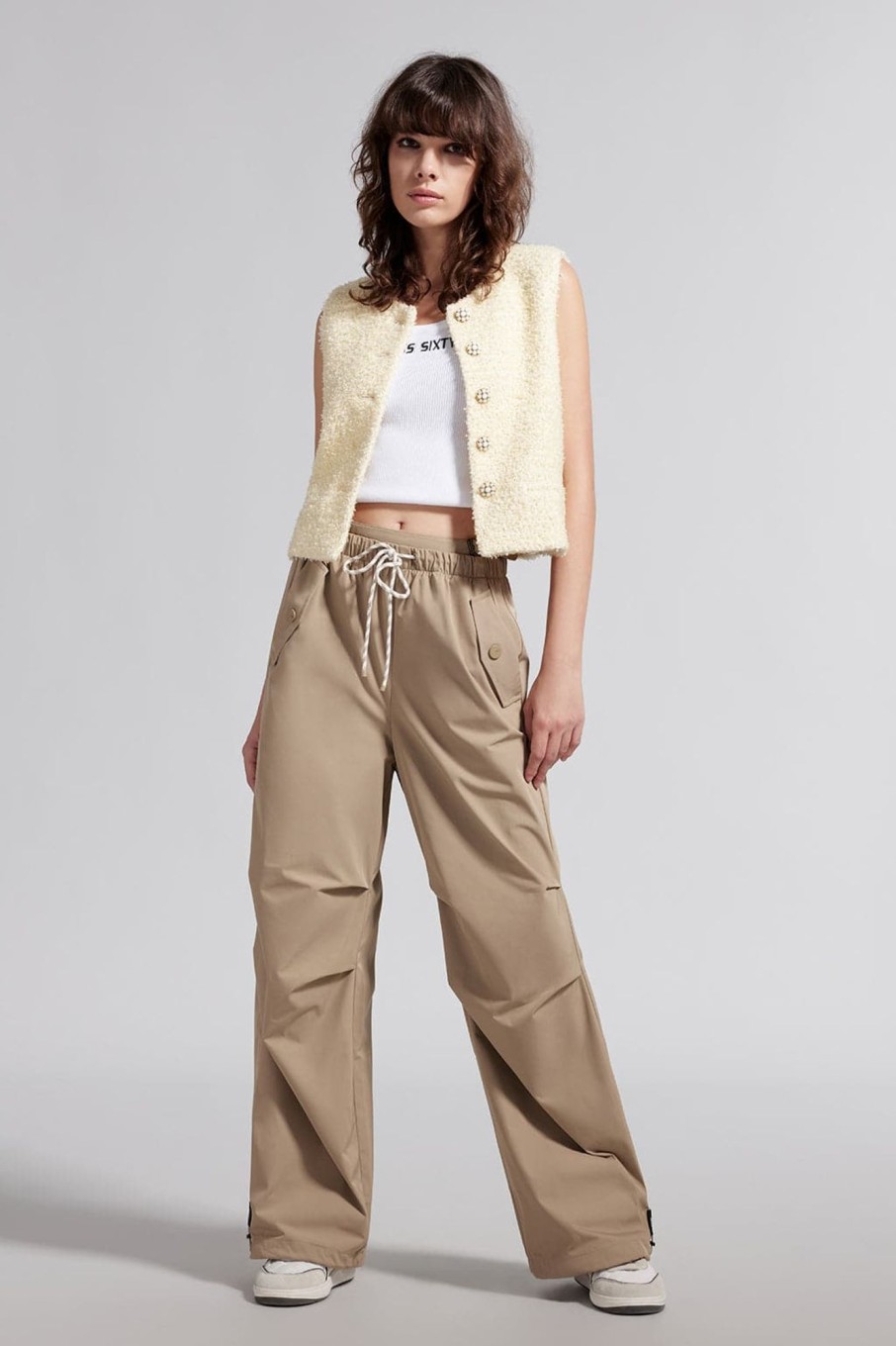 MISS SIXTY Pants & Jumpsuits | Lace Up Casual Trouser