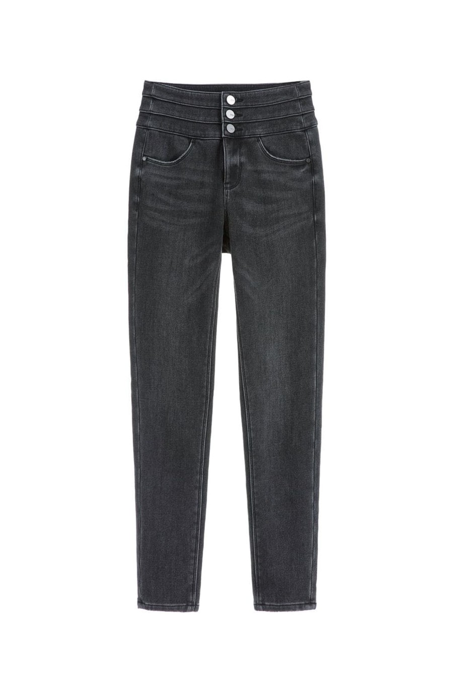 MISS SIXTY High Waist | High Waist Denim Jeans Black Fog