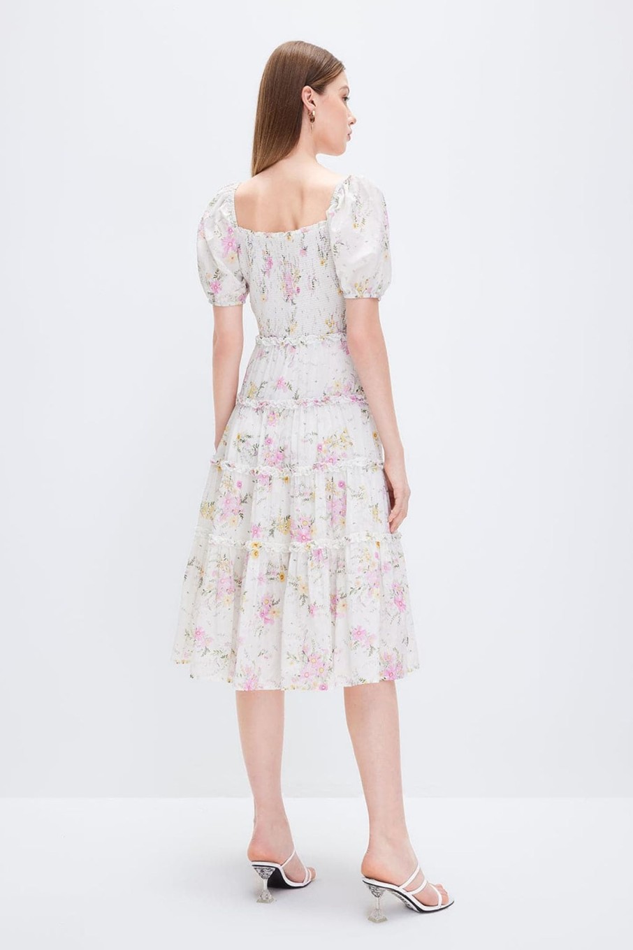 MISS SIXTY Dresses | Resort French Style Floral Dress Multicolour